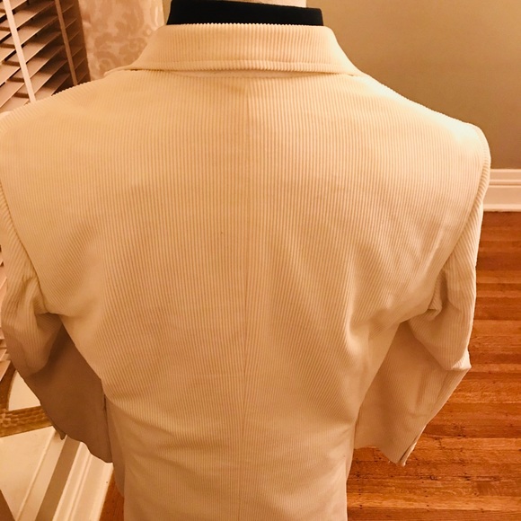 Cream corduroy Express Blazer - Picture 5 of 6